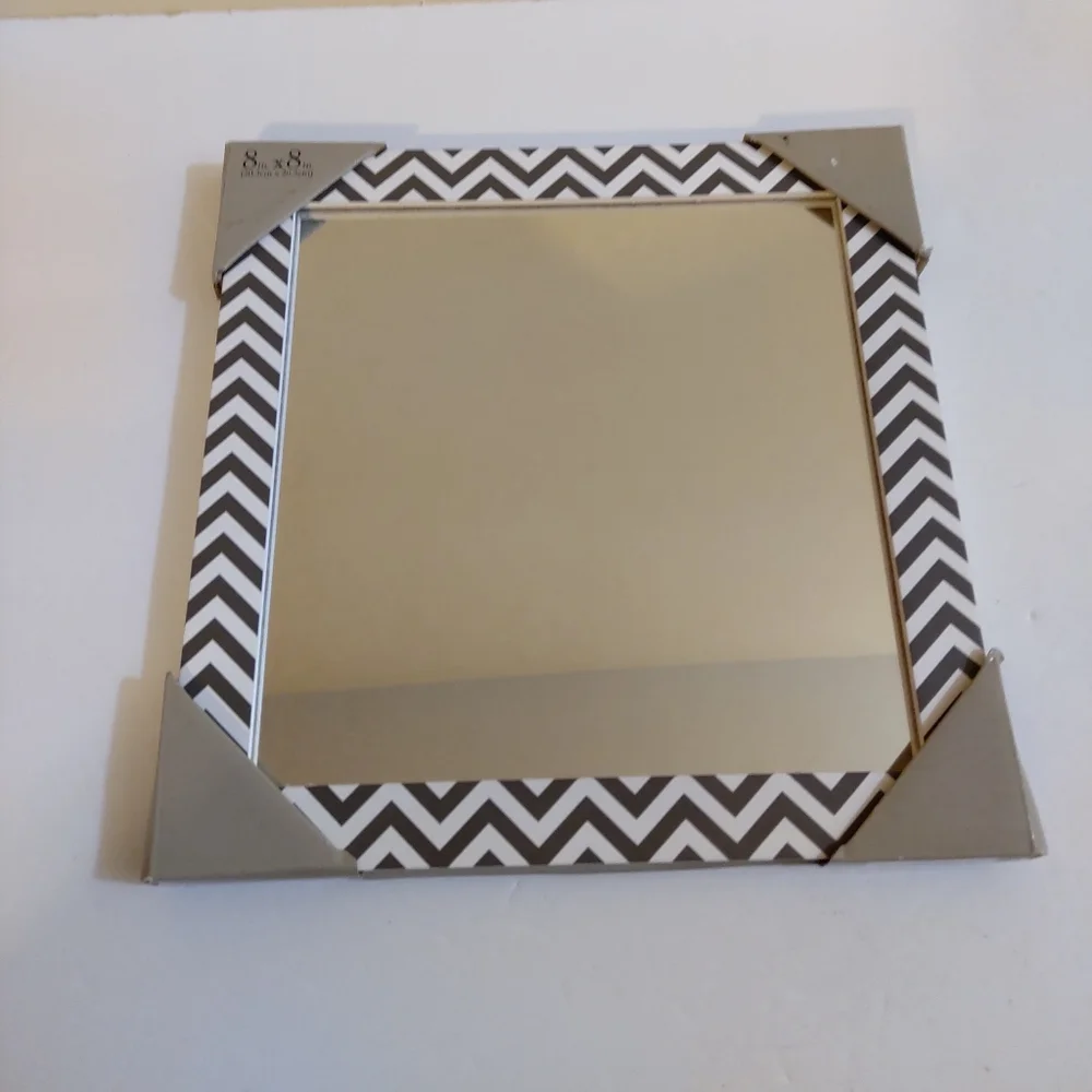 NEW Malden Chevron Frame Mirror 8